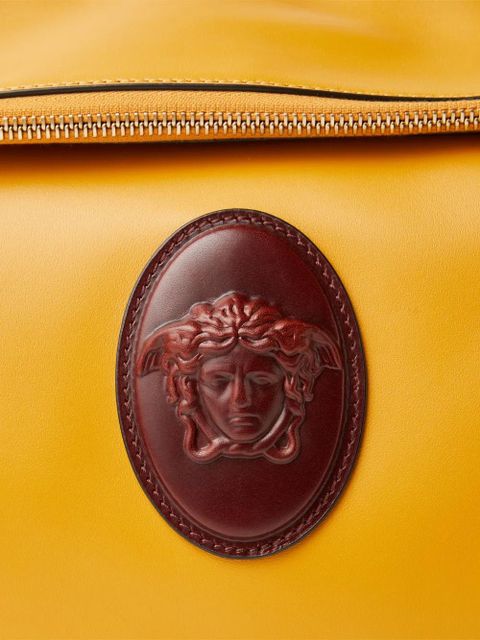 Versace Lou nappa shoulder bag - Yellow