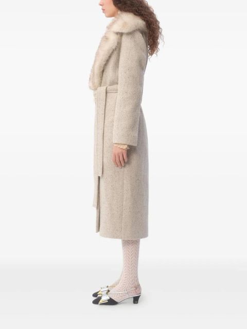 Valentino Garavani virgin-wool coat - Neutrals