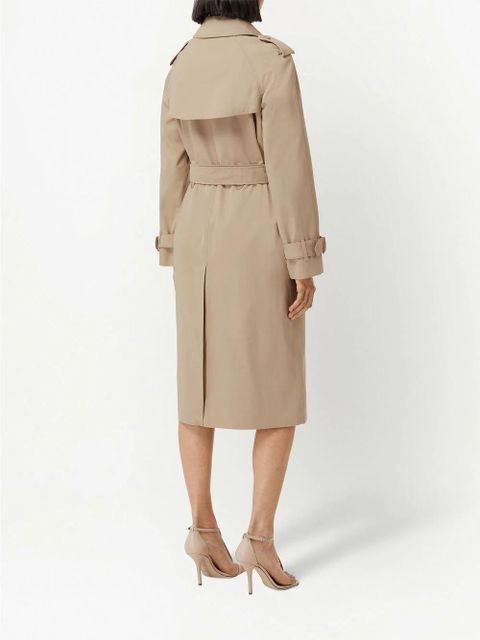 Burberry double-breasted belted trench coat - Neutrals