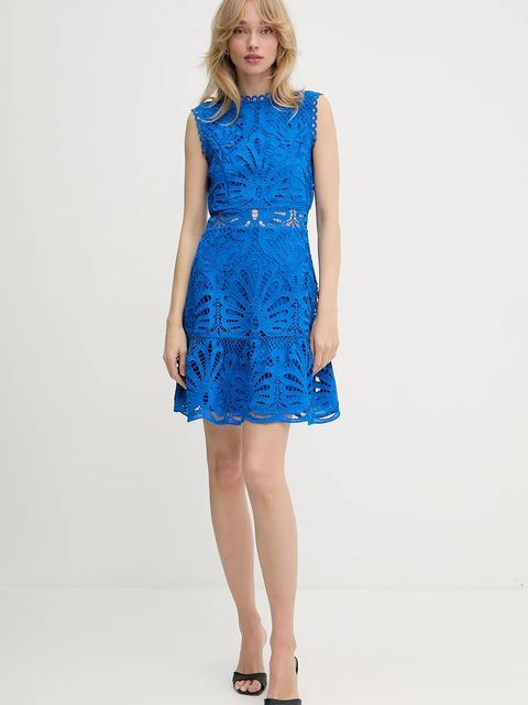 Morgan sukienka kolor niebieski mini rozkloszowana ROSLI - zdjęcie produktu nr 2