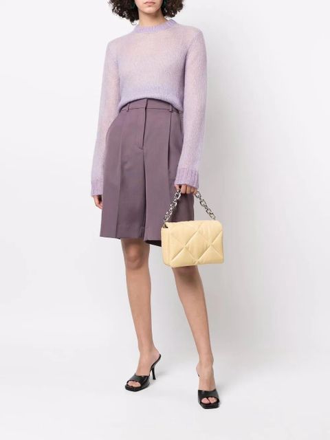 STAND STUDIO Brynn diamond-quilt tote bag - Yellow