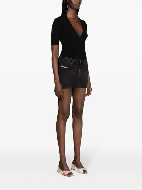 Diesel De-Ron denim miniskirt - Black