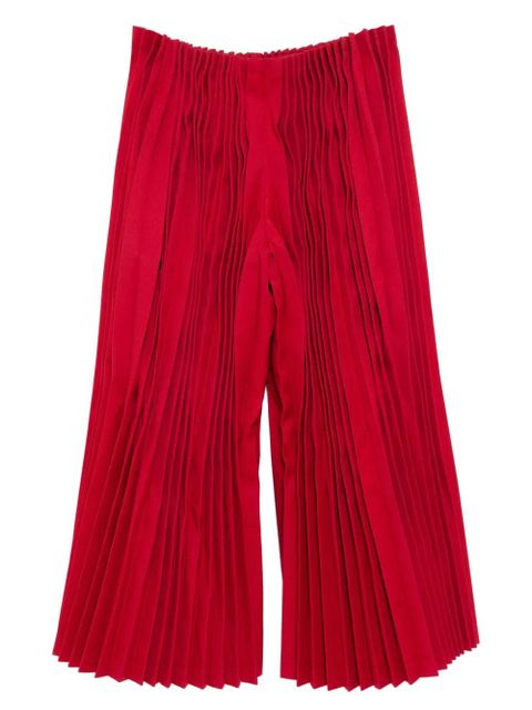 Comme Des Garçons pleated trousers - Red - zdjęcie produktu nr 2
