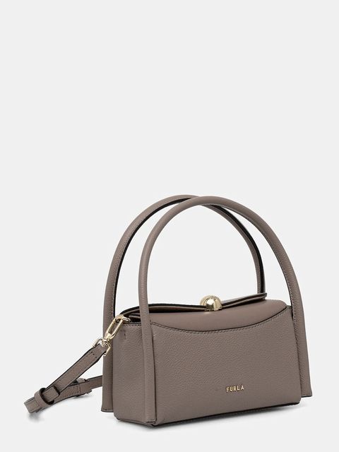 Furla torebka skórzana Nicole Mini Boston Bag - zdjęcie produktu nr 2