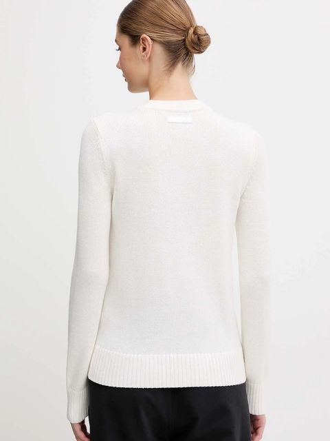 EA7 Emporio Armani sweter damski kolor beżowy AF17574.7W000700 - zdjęcie produktu nr 2