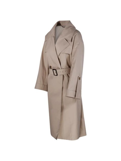 Max Mara belted double-breasted coat - Neutrals