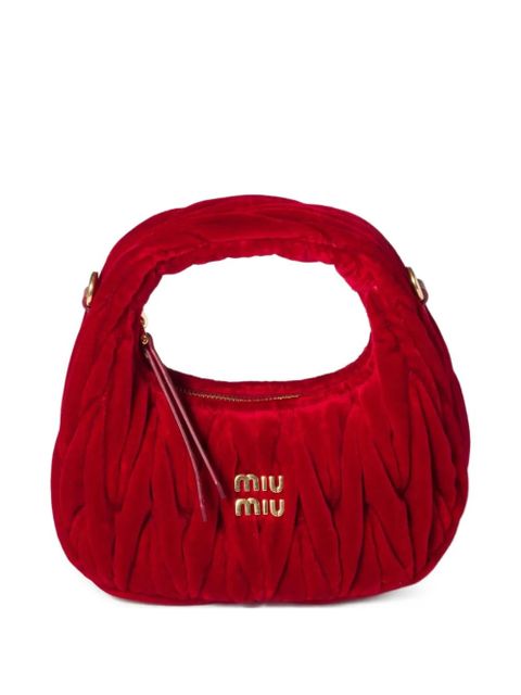 Miu Miu mini Wander tote bag - Red - zdjęcie produktu nr 1