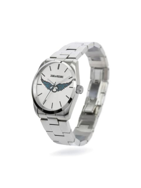 Zadig&Voltaire Steel Wings 38mm - Silver - zdjęcie produktu nr 1