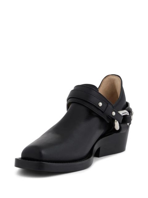 Rabanne XL Link biker ankle boots - Black - zdjęcie produktu nr 2