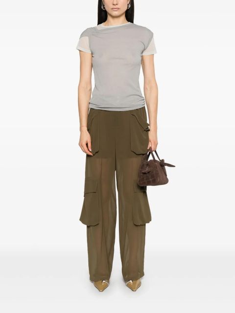 PINKO Sottocasa trousers - Green - zdjęcie produktu nr 2