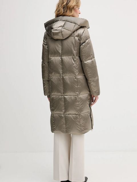 Mos Mosh kurtka puchowa damska kolor szary zimowa