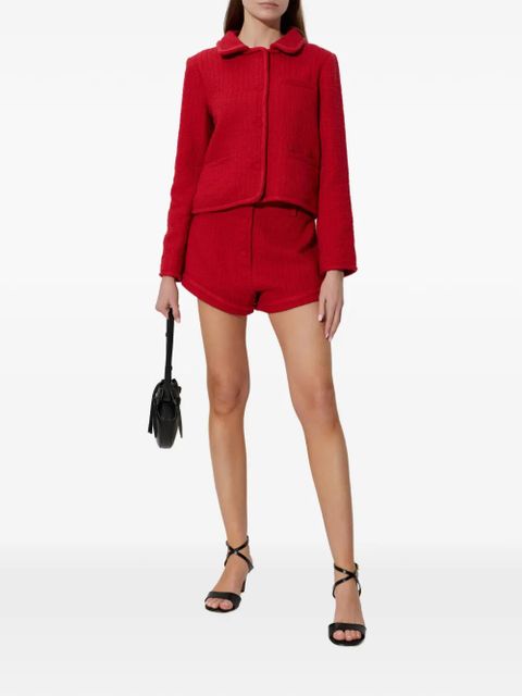 Posse button-detail tailored shorts