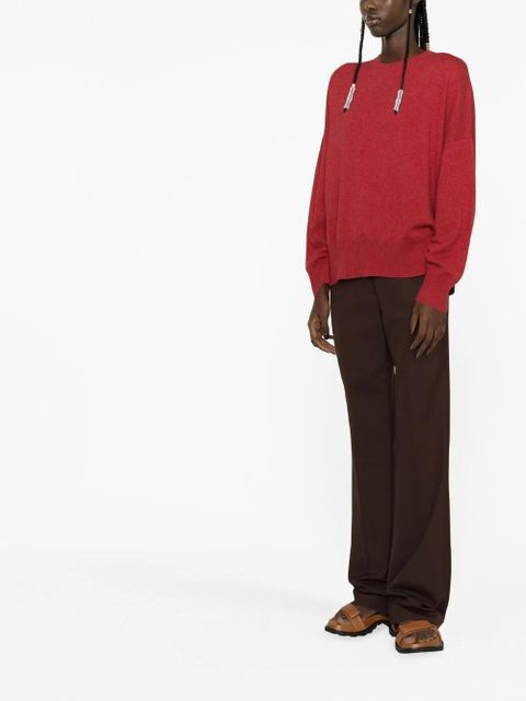 LouLou de Saison Anaa cashmere jumper - Red - zdjęcie produktu nr 2