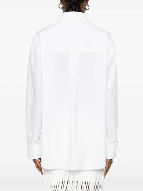 Essentiel Antwerp embellished pocket shirt - White