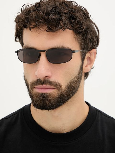 Balenciaga okulary przeciwsłoneczne kolor czarny BB0451S