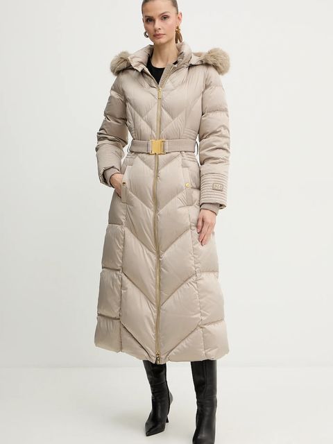 Marciano by Guess kurtka puchowa ELLY kolor beżowy zimowa 5BGL39 7374A - zdjęcie produktu nr 1