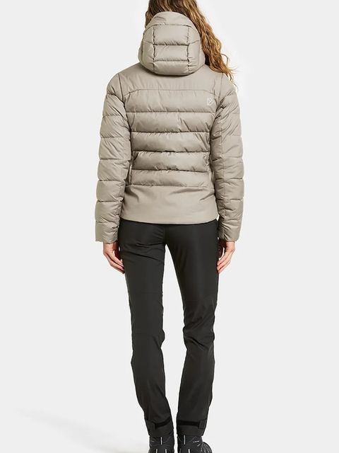 Didriksons kurtka TEJLA kolor beżowy zimowa 505887 - zdjęcie produktu nr 2