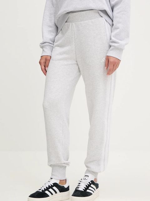 adidas spodnie dresowe Coquette damskie kolor szary melanżowe JM1914 - zdjęcie produktu nr 1