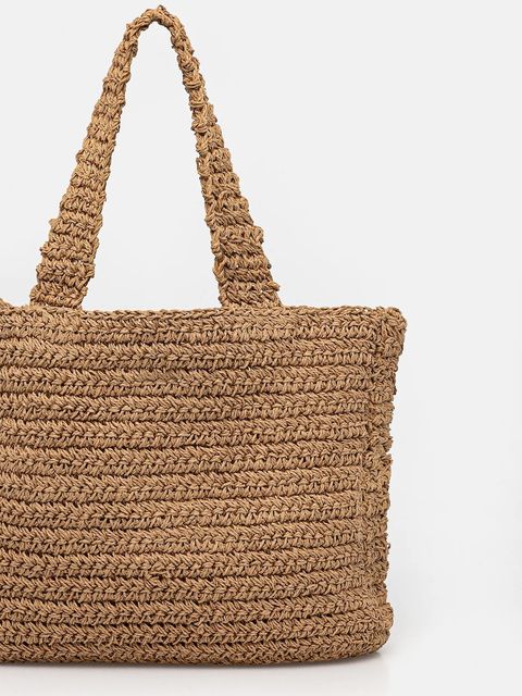 Superdry torebka kolor brązowy W9110401A-F4X