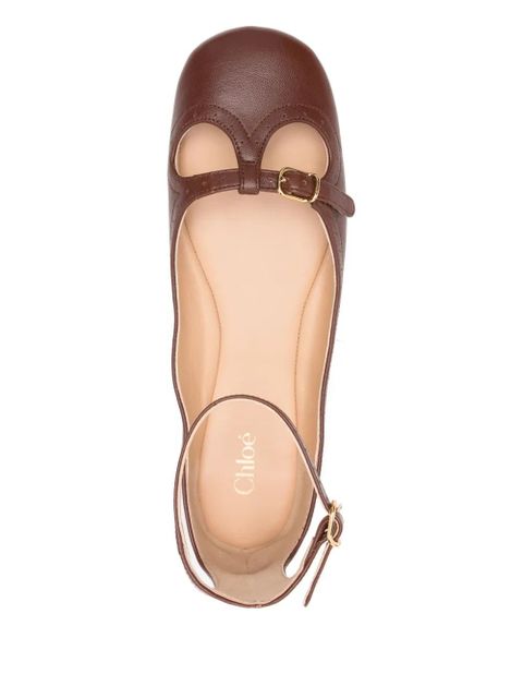 Chloé Misty ballet flats - Brown - zdjęcie produktu nr 2