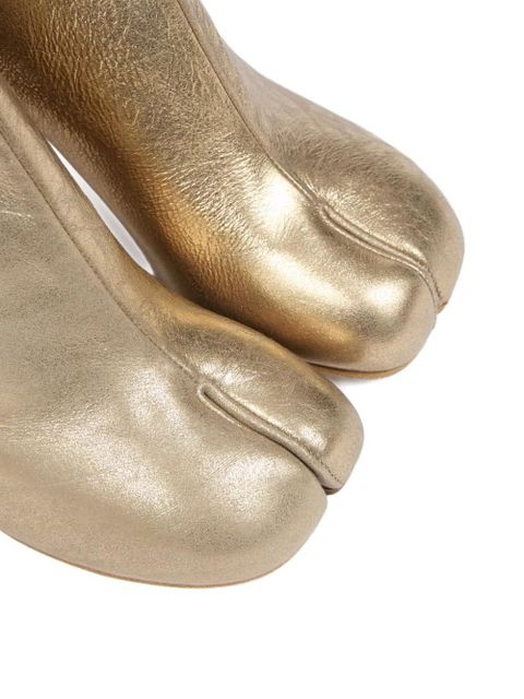 Maison Margiela Tabi block-heel ankle boots - Gold