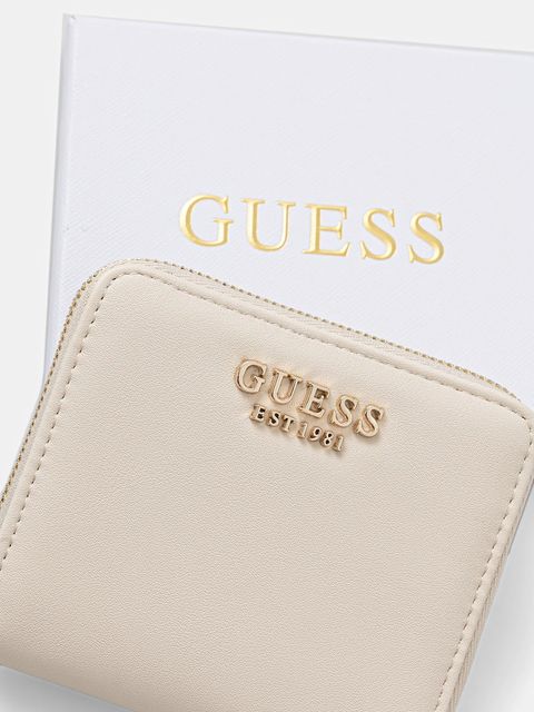 Guess portfel TALENT damski kolor beżowy SWNG96 69137