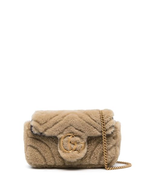Gucci mini GG Marmont bag - Neutrals