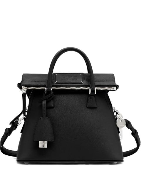 Maison Margiela 5AC Classique zipped tote bag - Black - zdjęcie produktu nr 1