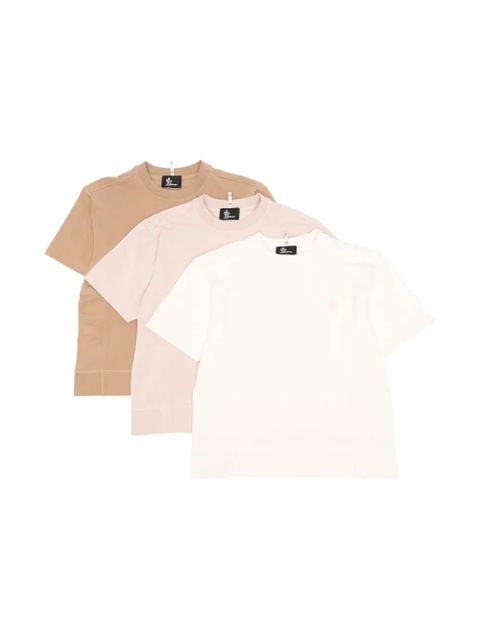 Moncler appliqué T-shirt - Neutrals - zdjęcie produktu nr 1