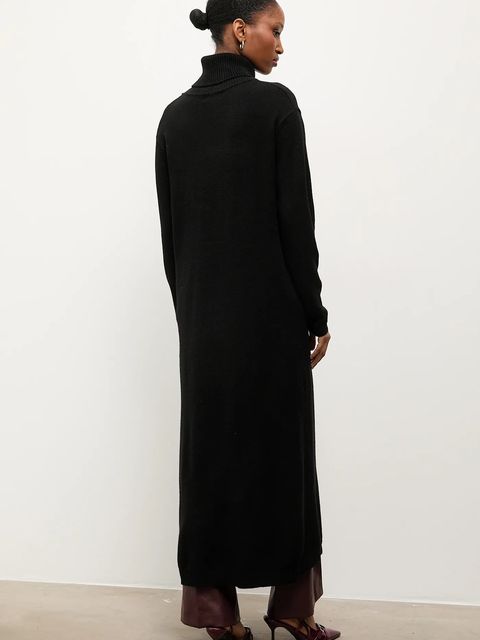 Answear.LAB sweter damski kolor czarny z golfem