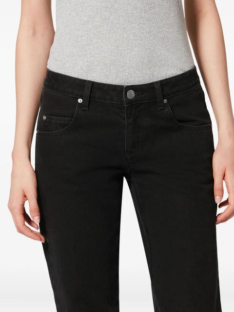 ISABEL MARANT Denala flared jeans - Black