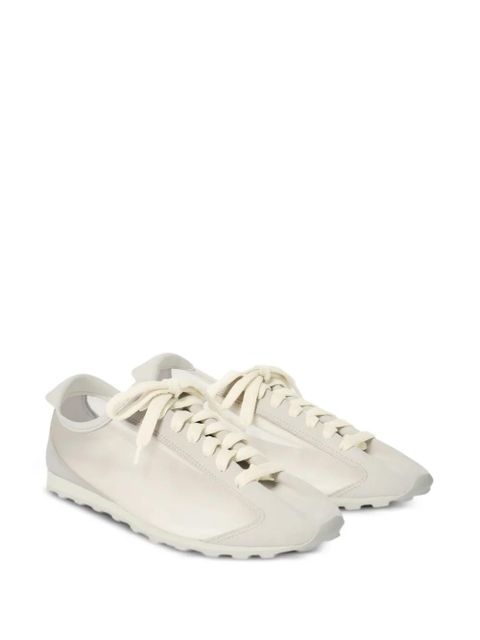 Jacquemus The Tennis mesh-panelled sneakers - Neutrals - zdjęcie produktu nr 2