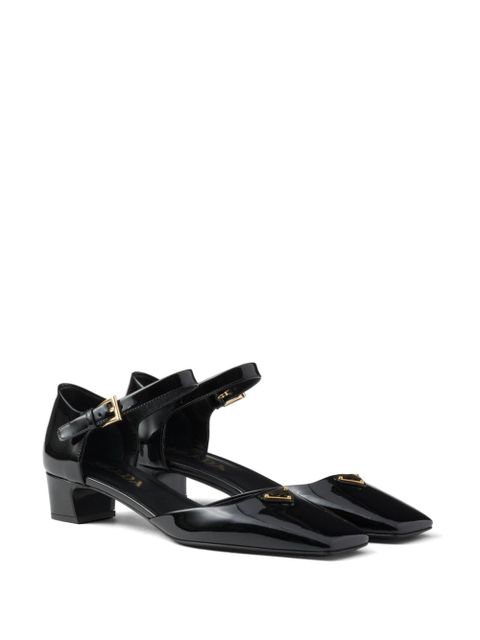 Prada 35mm patent-leather pumps - Black - zdjęcie produktu nr 2
