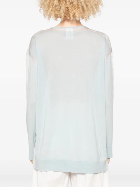 PINKO V-neck knitwear - Blue
