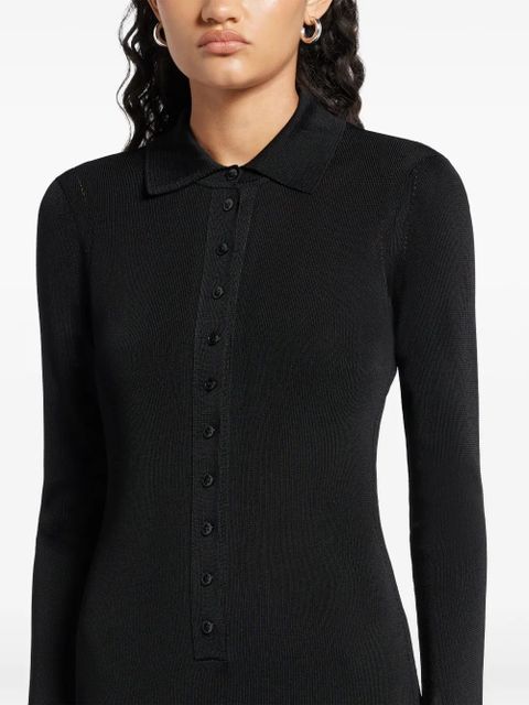 TOM FORD striped knit dress - Black