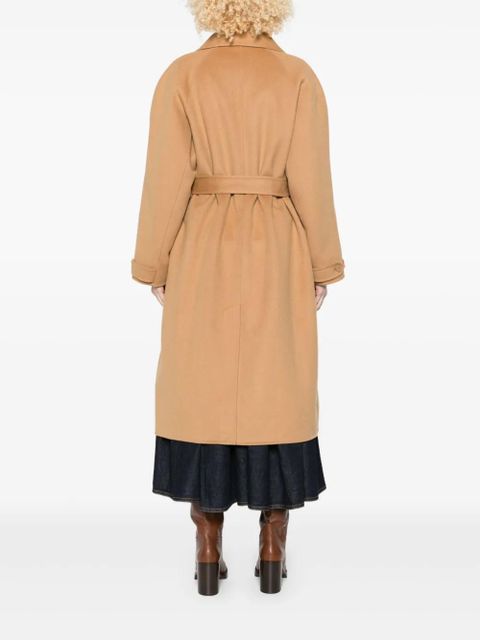 Maje belted wrap coat - Brown - zdjęcie produktu nr 2