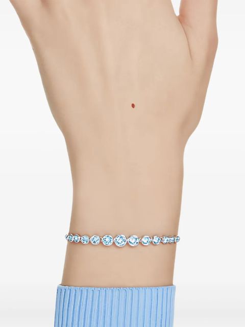 Swarovski crystal-embellished bracelet - Blue - zdjęcie produktu nr 2