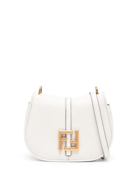 FENDI small C'Mon leather crossbody bag - White - zdjęcie produktu nr 1