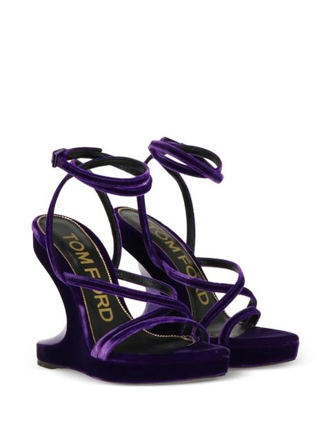 TOM FORD wraparound strap sandals - Purple - zdjęcie produktu nr 2