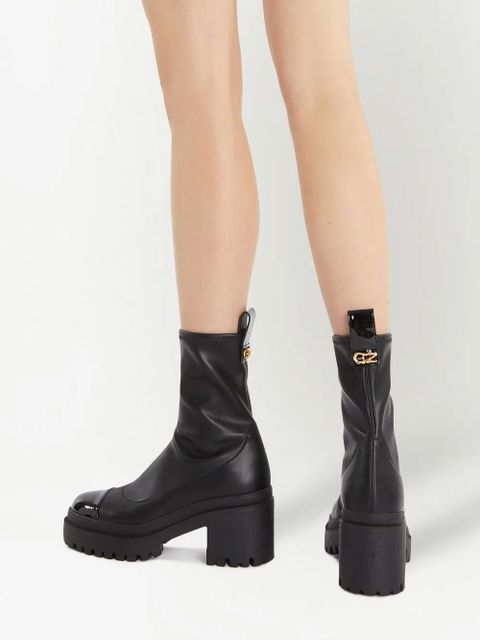 Giuseppe Zanotti 70mm Vicentha chunky boots - Black