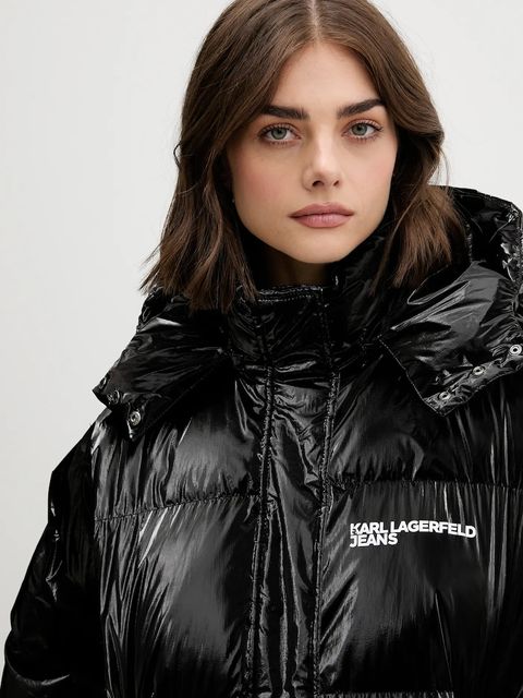 Karl Lagerfeld Jeans kurtka kolor czarny zimowa A4W15020 - zdjęcie produktu nr 2