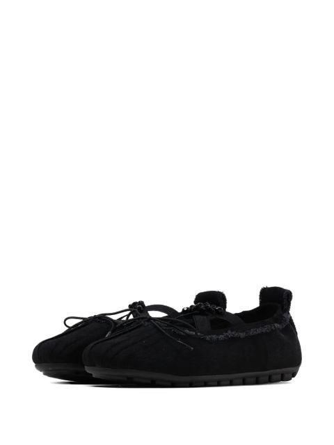 Simone Rocha frayed ballet flats - Black - zdjęcie produktu nr 2