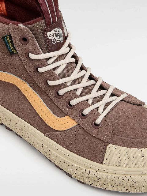 Vans trampki MTE Sk8-Hi Waterproof damskie kolor brązowy VN000CVTTUP1