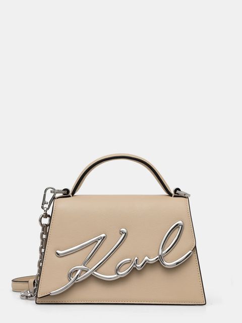 Karl Lagerfeld torebka K/SIGNATURE kolor beżowy A1W30038 - zdjęcie produktu nr 1