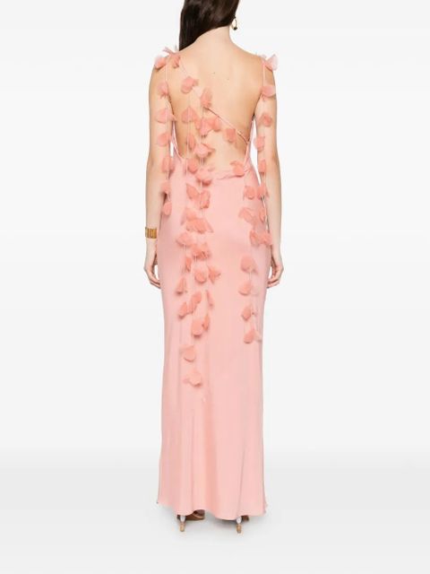 Cult Gaia embellished maxi gown - Pink