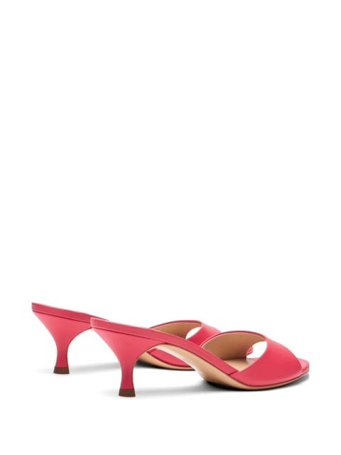 Casadei Julia leather sandals - Pink