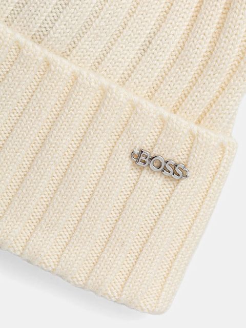 BOSS czapka wełniana Lonie_Hat - zdjęcie produktu nr 1