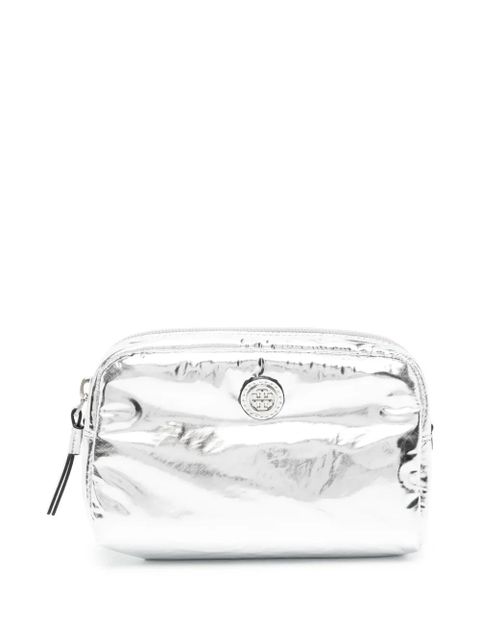 Tory Burch Virginia make up bag - Silver - zdjęcie produktu nr 1