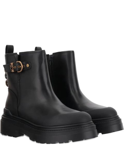 PINKO Love Birds-detail boots - Black - zdjęcie produktu nr 1