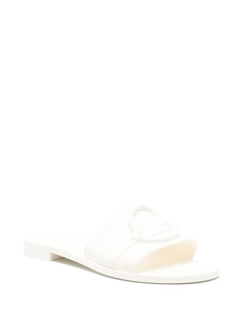 Moncler Mon slides - White